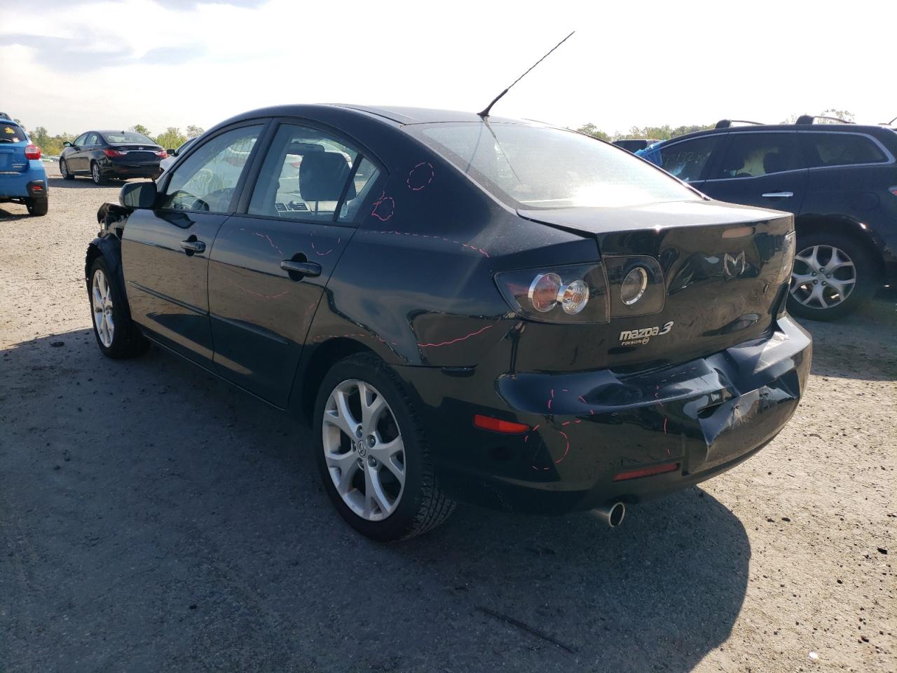Photo 3 from auction – 2009 MAZDA 3 I with VIN JM1BK32G591217324
