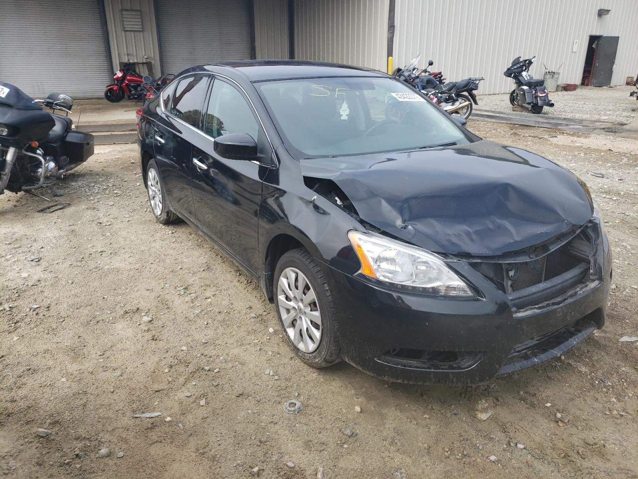 Photo 1 from auction – 2015 NISSAN SENTRA S with VIN 3N1AB7AP1FL675177