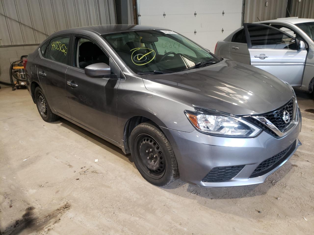 NISSAN SENTRA S 2017 with VIN 3N1AB7AP1HY244604 - Photo from auction