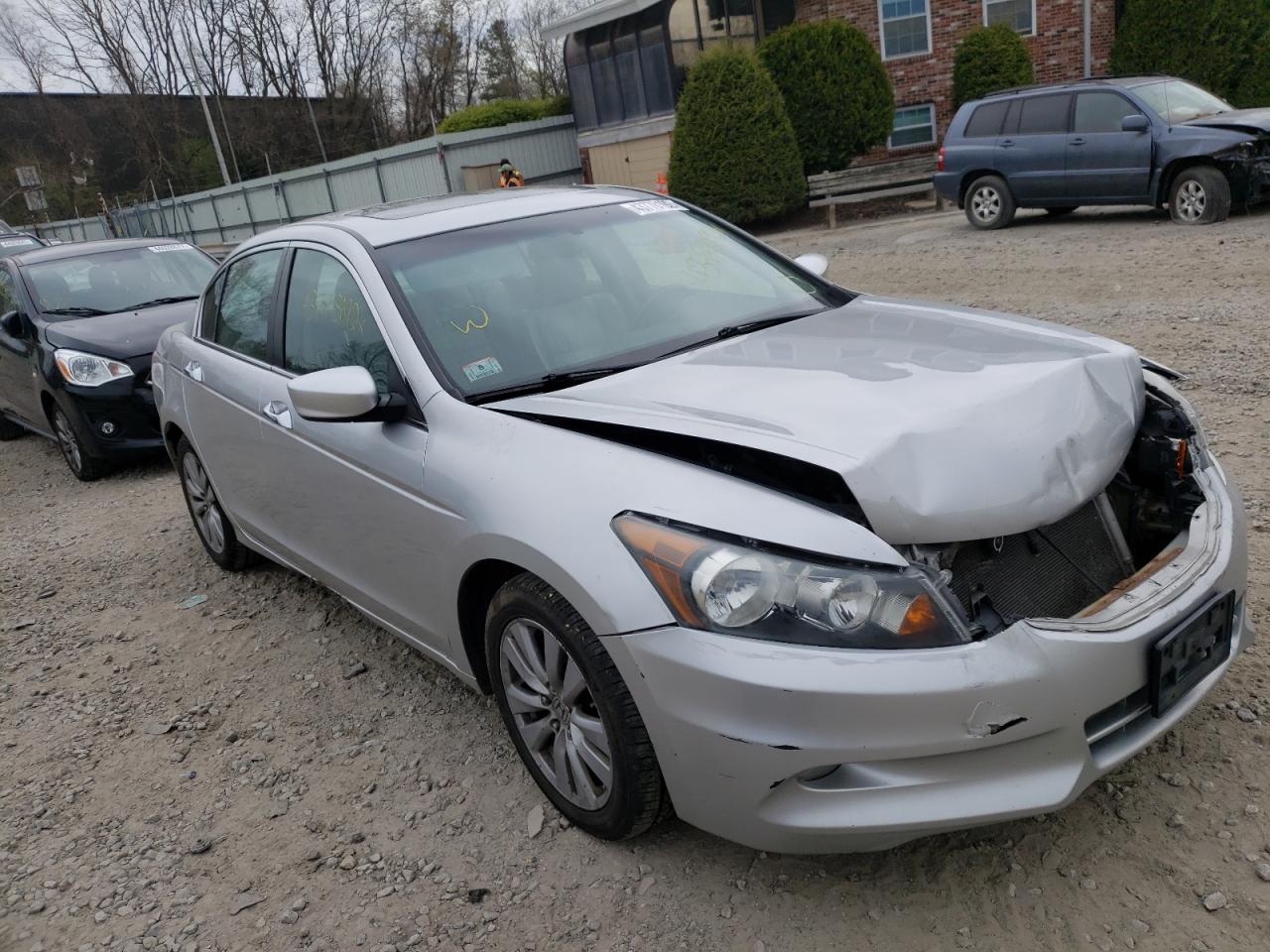 HONDA ACCORD EXL 2011 with VIN 1HGCP3F88BA010958 - Photo from auction