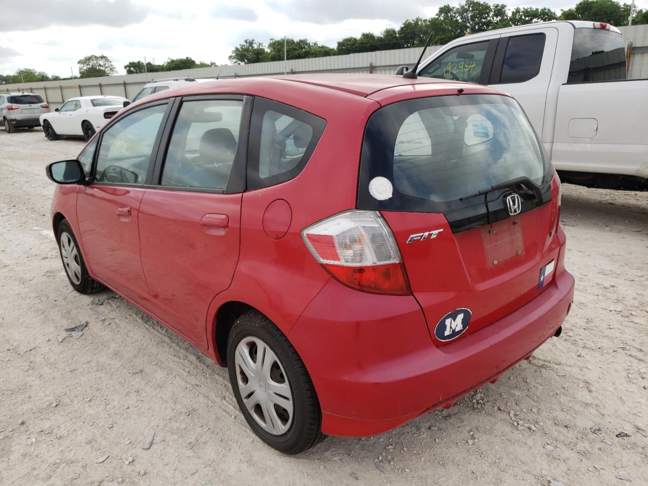 Photo 3 from auction – 2010 HONDA FIT with VIN JHMGE8H20AC031882