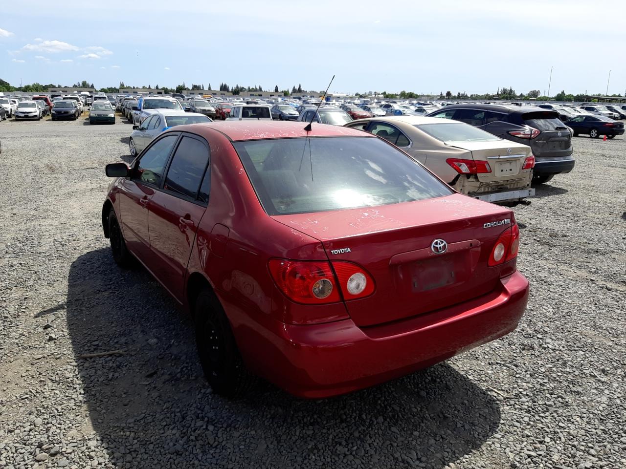 Photo 3 from auction – 2007 TOYOTA COROLLA CE with VIN JTDBR32E870131213
