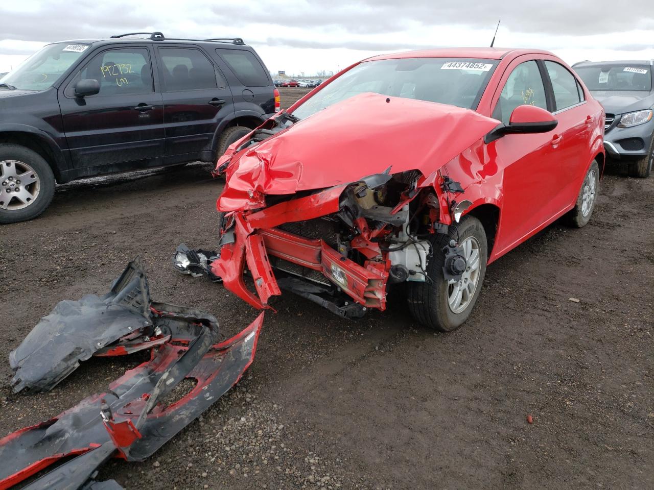 Photo 2 from auction – 2014 CHEVROLET SONIC LT with VIN 1G1JC5SH6E4126237