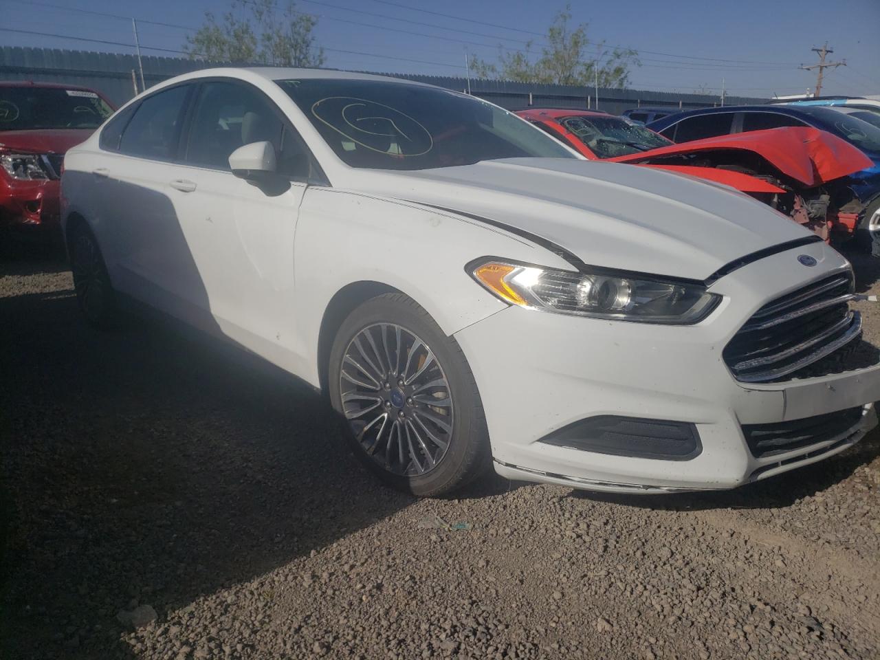 FORD FUSION S 2013 with VIN 3FA6P0G74DR286469 - Photo from auction