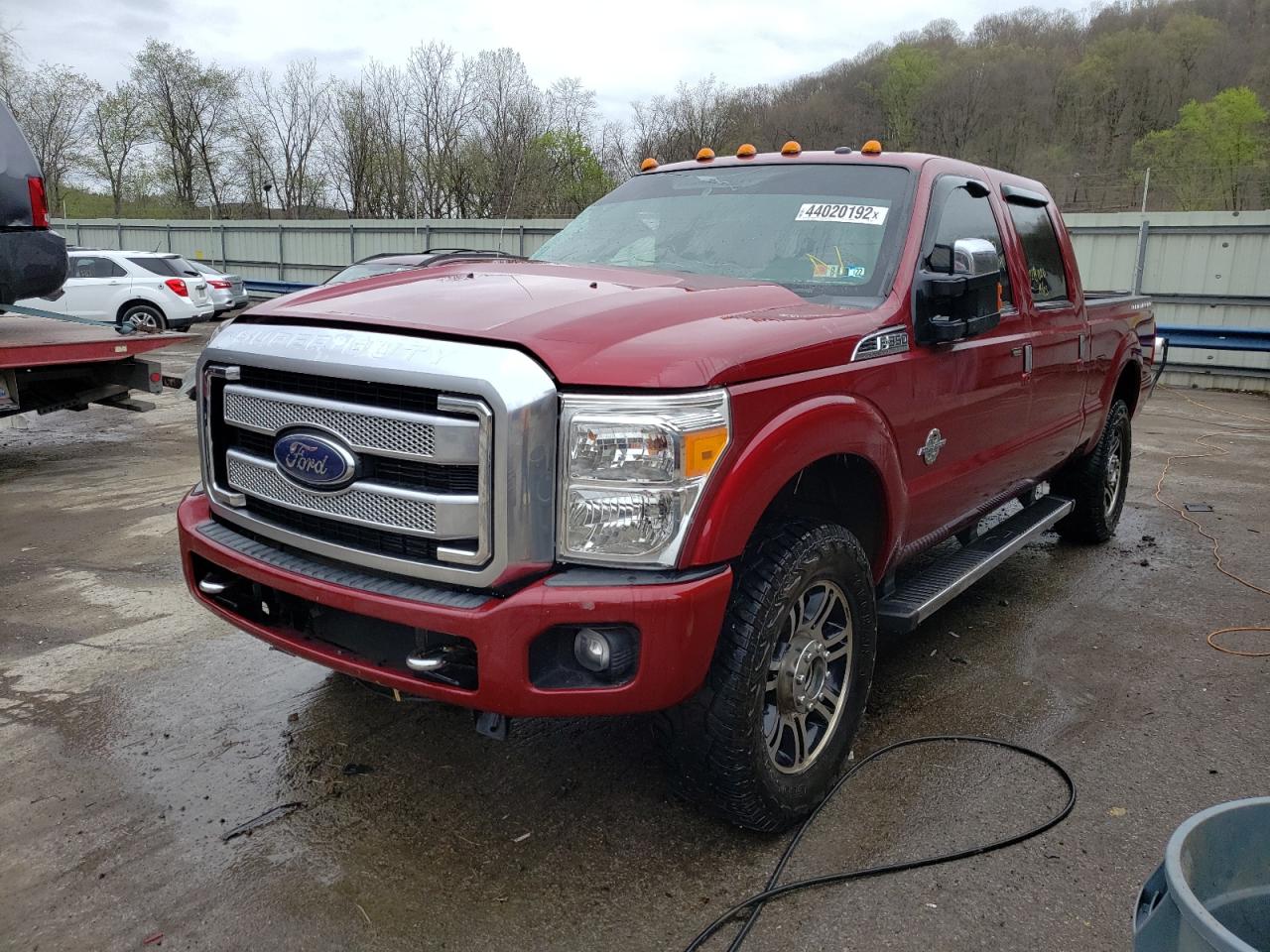 Photo 2 from auction – 2015 FORD F350 SUPER with VIN 1FT8W3BT8FEA08871