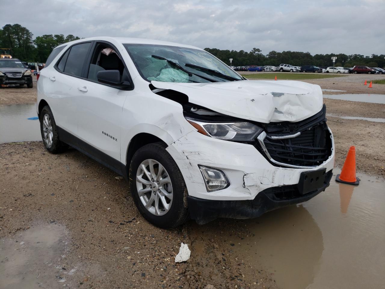CHEVROLET EQUINOX LS 2021 with VIN 3GNAXHEV7MS178528 - Photo from auction