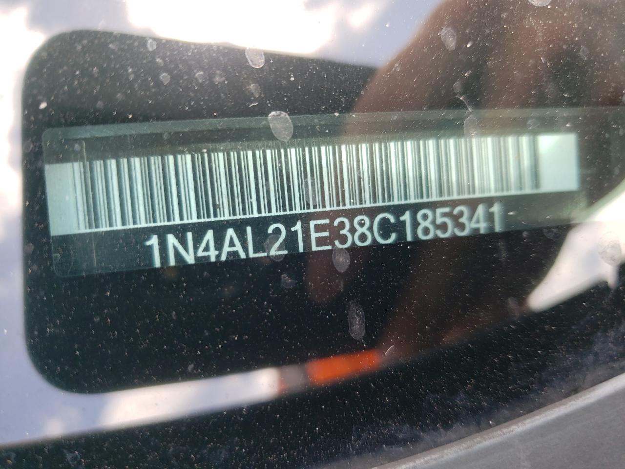 Photo 10 from auction – 2008 NISSAN ALTIMA 2.5 with VIN 1N4AL21E38C185341