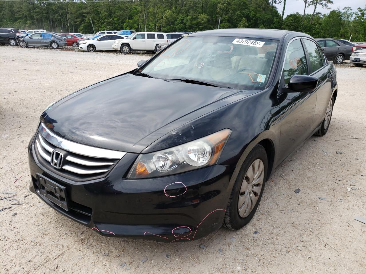 Photo 2 from auction – 2012 HONDA ACCORD LX with VIN 1HGCP2F35CA174524