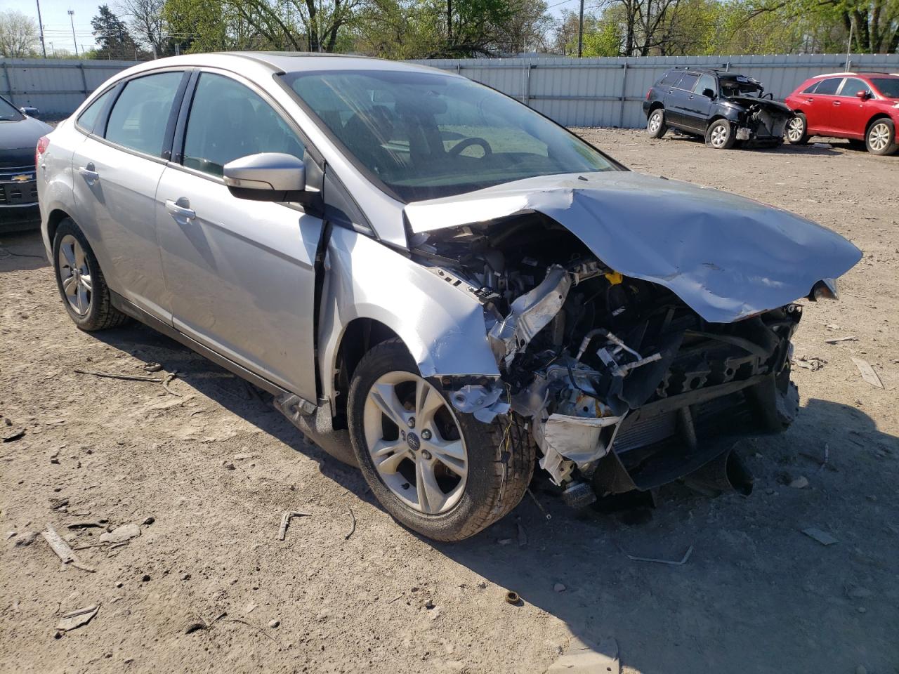FORD FOCUS SE 2014 with VIN 1FADP3F2XEL420111 - Photo from auction