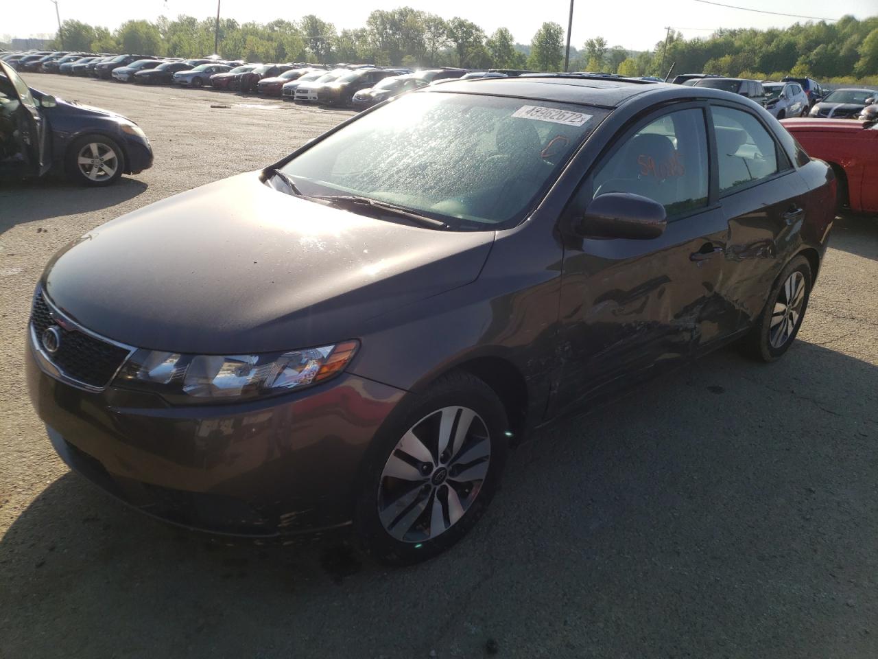Photo 2 from auction – 2013 KIA FORTE EX with VIN KNAFU4A2XD5677990