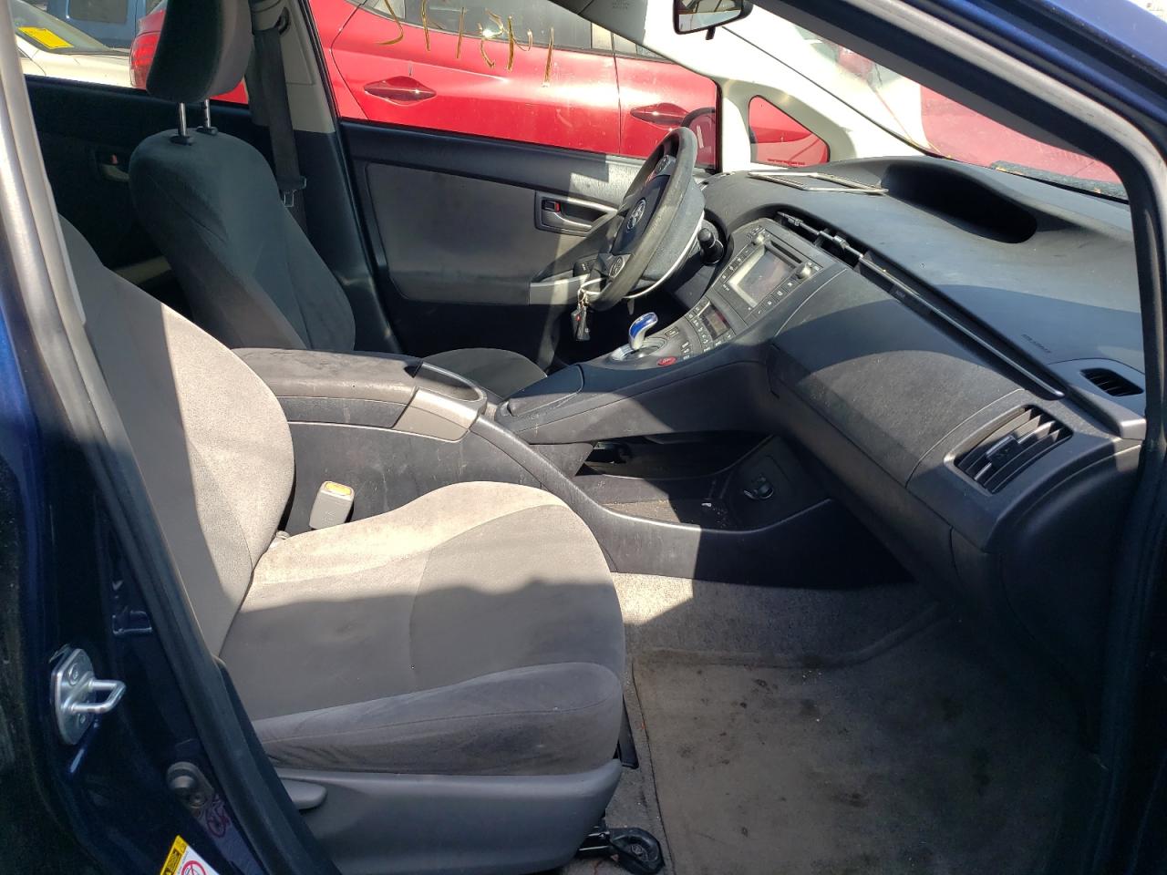 Photo 5 from auction – 2014 TOYOTA PRIUS with VIN JTDKN3DU1E1760142