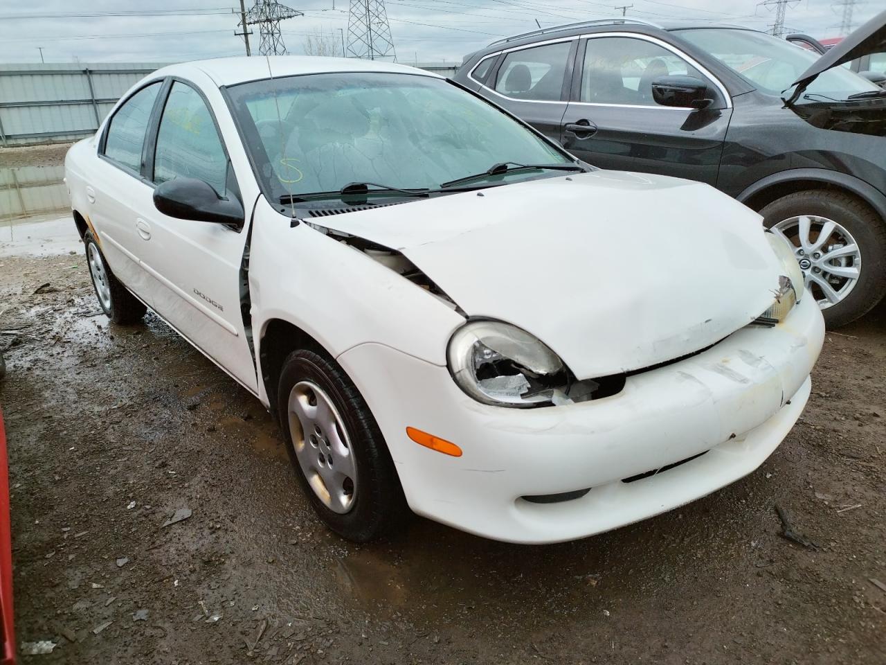 DODGE NEON SE 2001 with VIN 1B3ES46CX1D205166 - Photo from auction