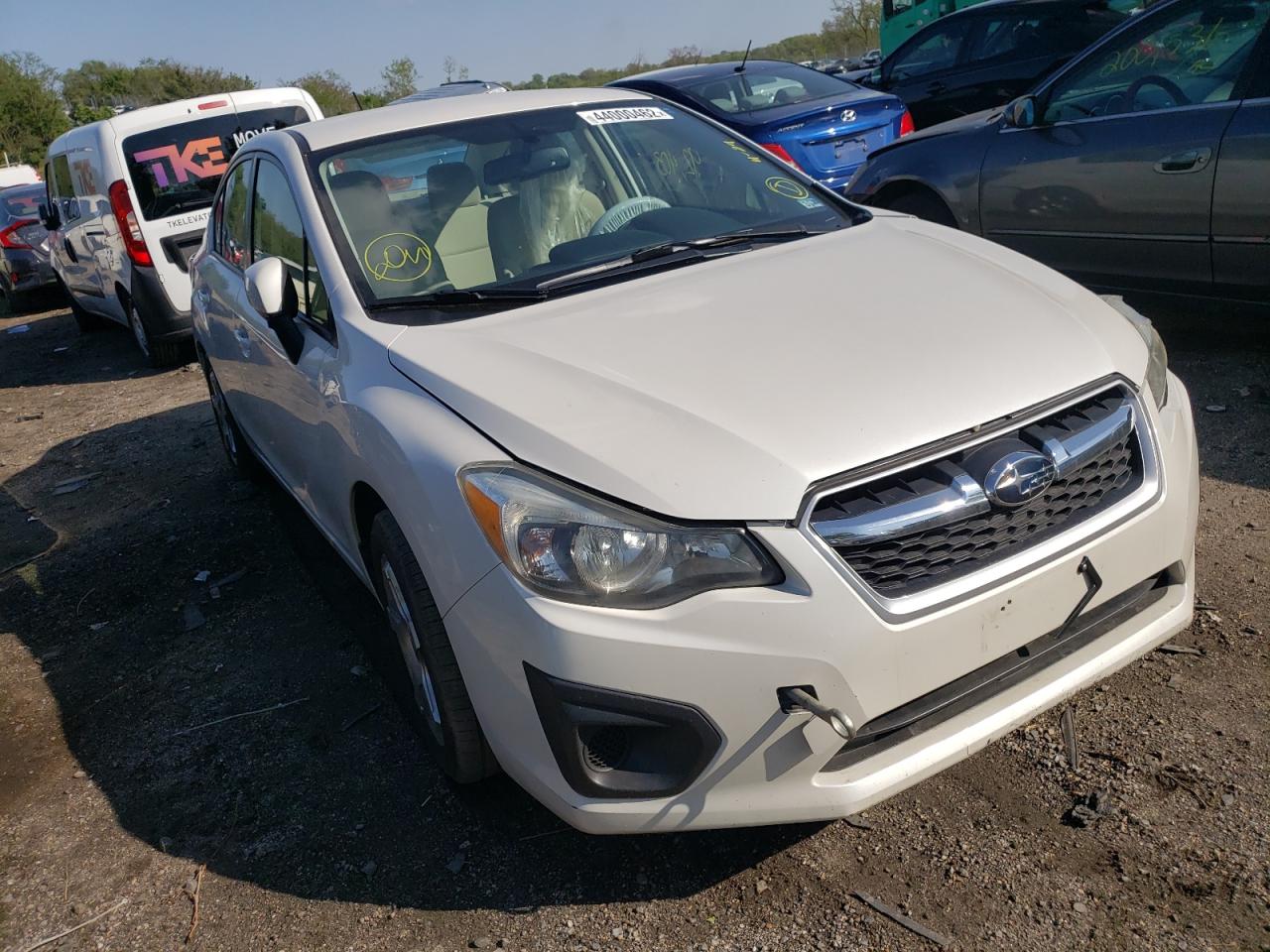 SUBARU IMPREZA PR 2012 with VIN JF1GJAC61CH023297 - Photo from auction