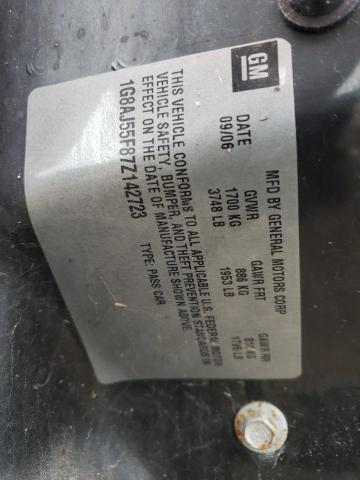 Photo 10 from auction – 2007 SATURN ION LEVEL with VIN 1G8AJ55F87Z142723