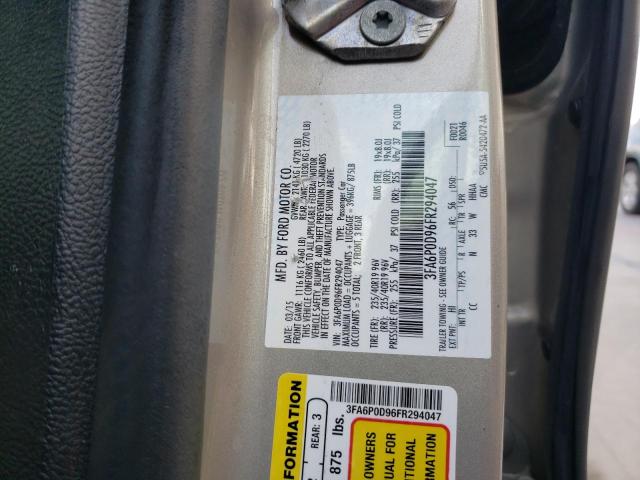 Photo 10 from auction – 2015 FORD FUSION TIT with VIN 3FA6P0D96FR294047
