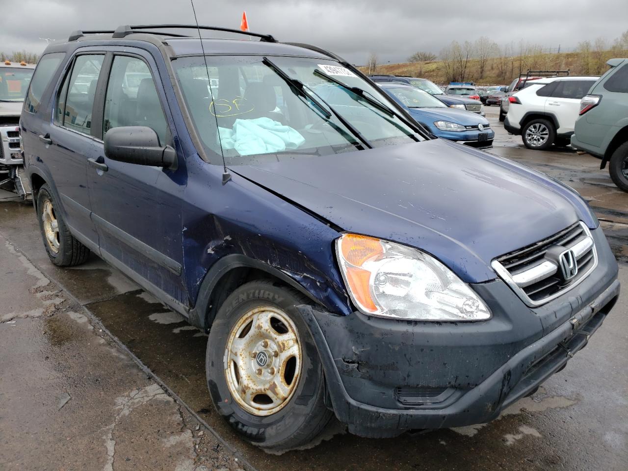 HONDA CR-V LX 2003 with VIN SHSRD77403U116164 - Photo from auction