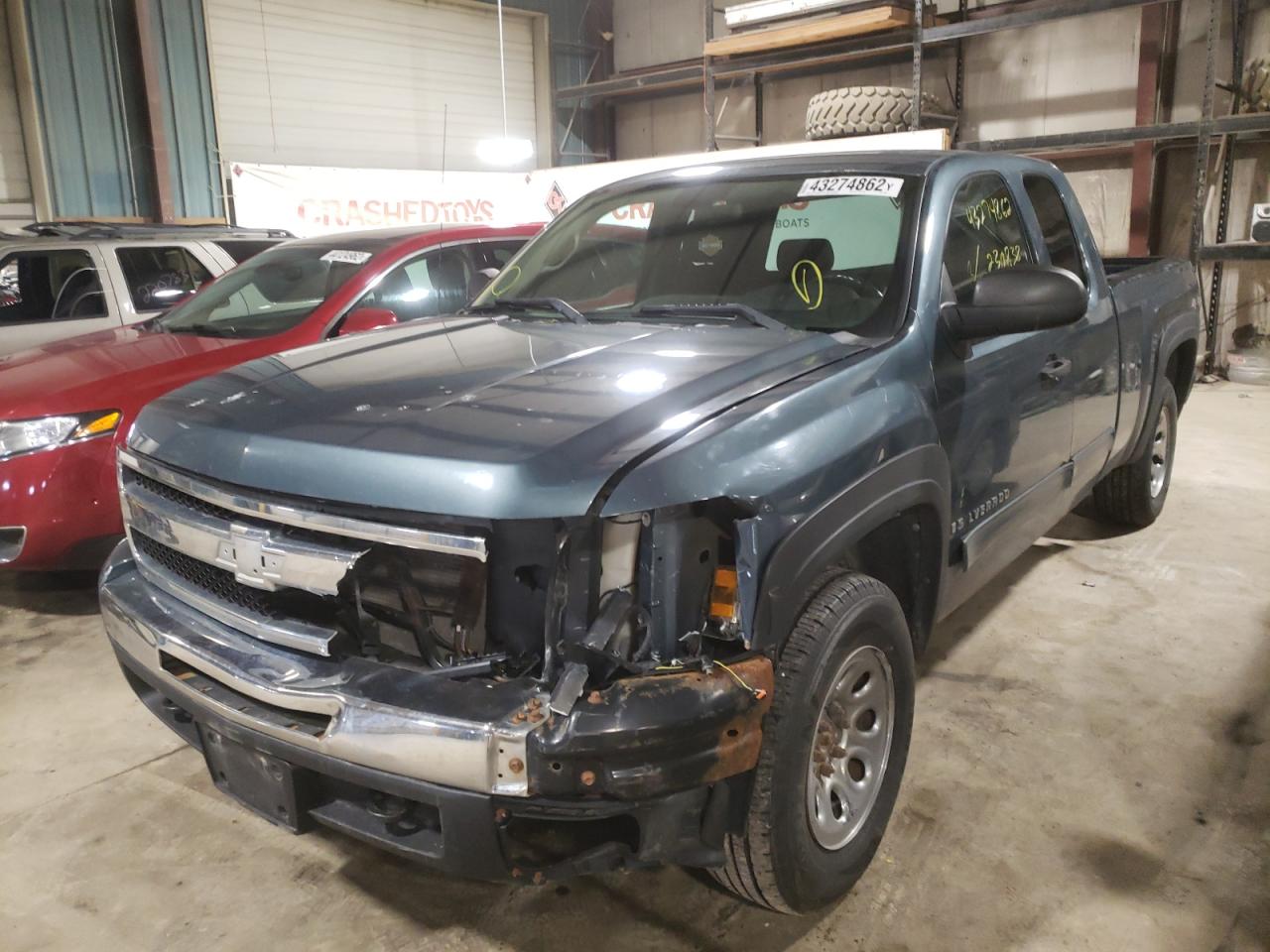 Photo 2 from auction – 2009 CHEVROLET SILVERADO with VIN 1GCEK29C99Z227270