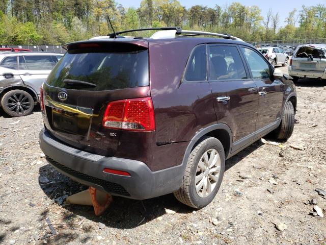 Photo 4 from auction – 2011 KIA SORENTO EX with VIN 5XYKUDA17BG181235