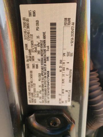 Photo 10 from auction – 2017 FORD F150 SUPER with VIN 1FTEW1EF0HFC79658