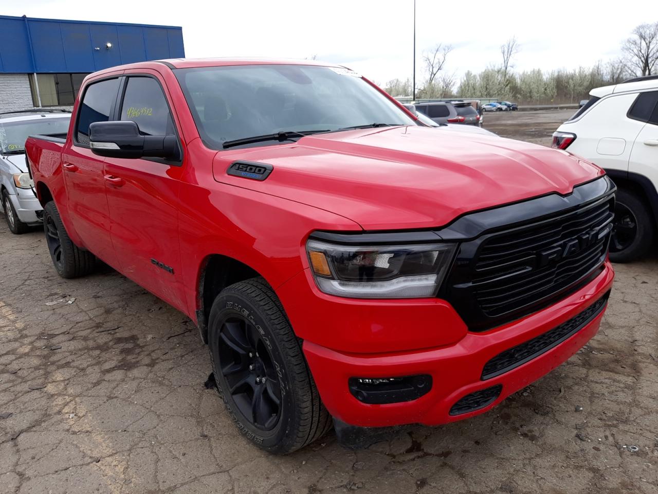 RAM 1500 BIG H 2021 with VIN 1C6SRFFT2MN549301 - Photo from auction