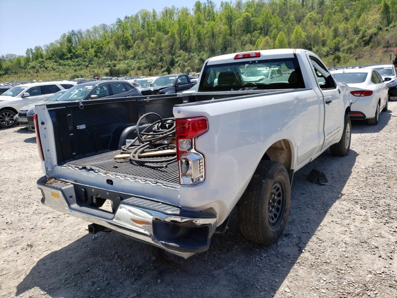 Photo 4 from auction – 2021 CHEVROLET SILVERADO with VIN 3GCNWAEF8MG277844