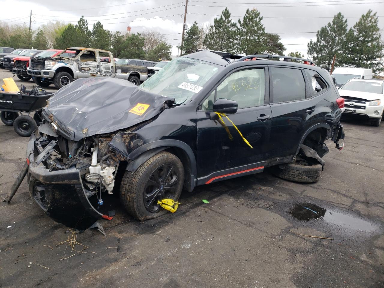 Photo 2 from auction – 2019 SUBARU FORESTER S with VIN JF2SKAPCXKH428785