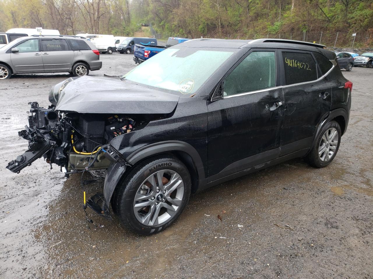 Photo 2 from auction – 2021 KIA SELTOS S with VIN KNDEUCAA3M7125428