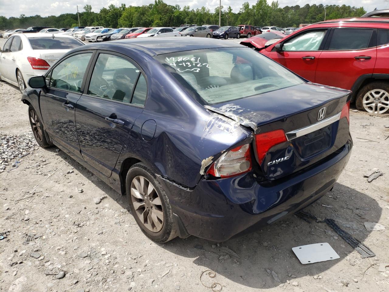 Photo 3 from auction – 2010 HONDA CIVIC EX with VIN 19XFA1F83AE073219