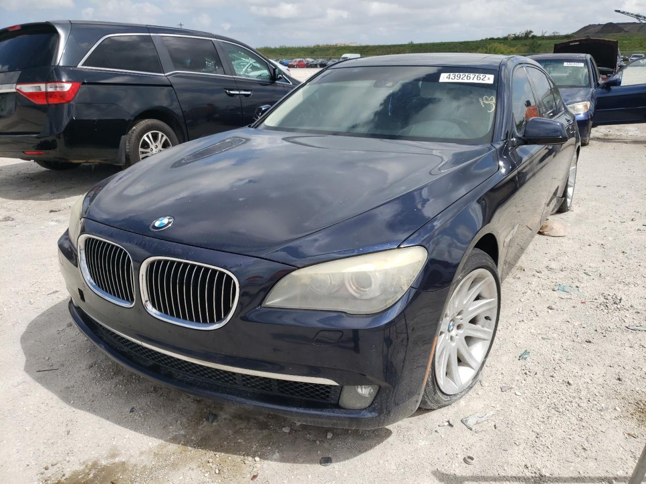 Photo 2 from auction – 2009 BMW 750 LI with VIN WBAKB83539CY60864