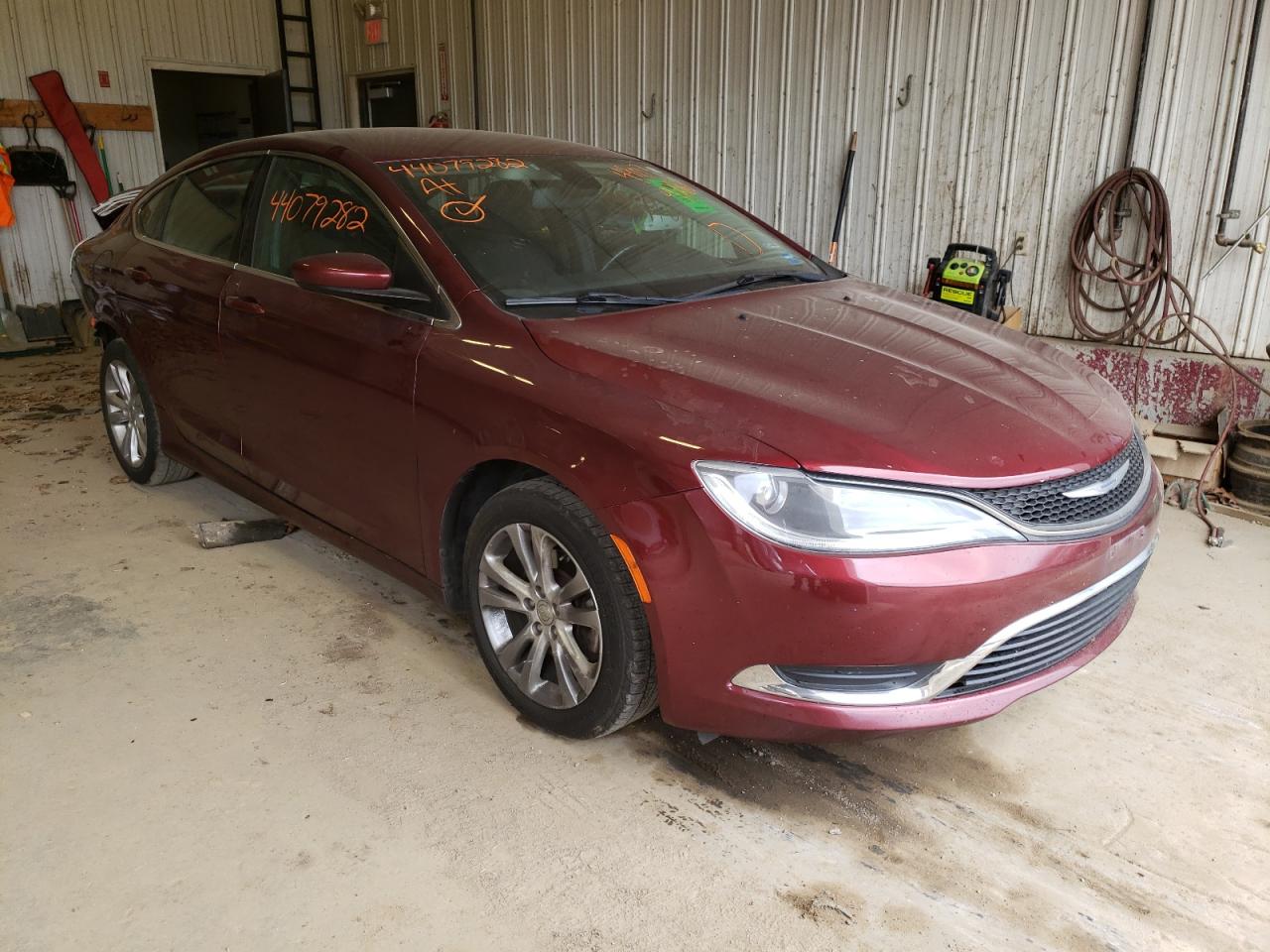 CHRYSLER 200 LIMITE 2015 with VIN 1C3CCCAB3FN587428 - Photo from auction