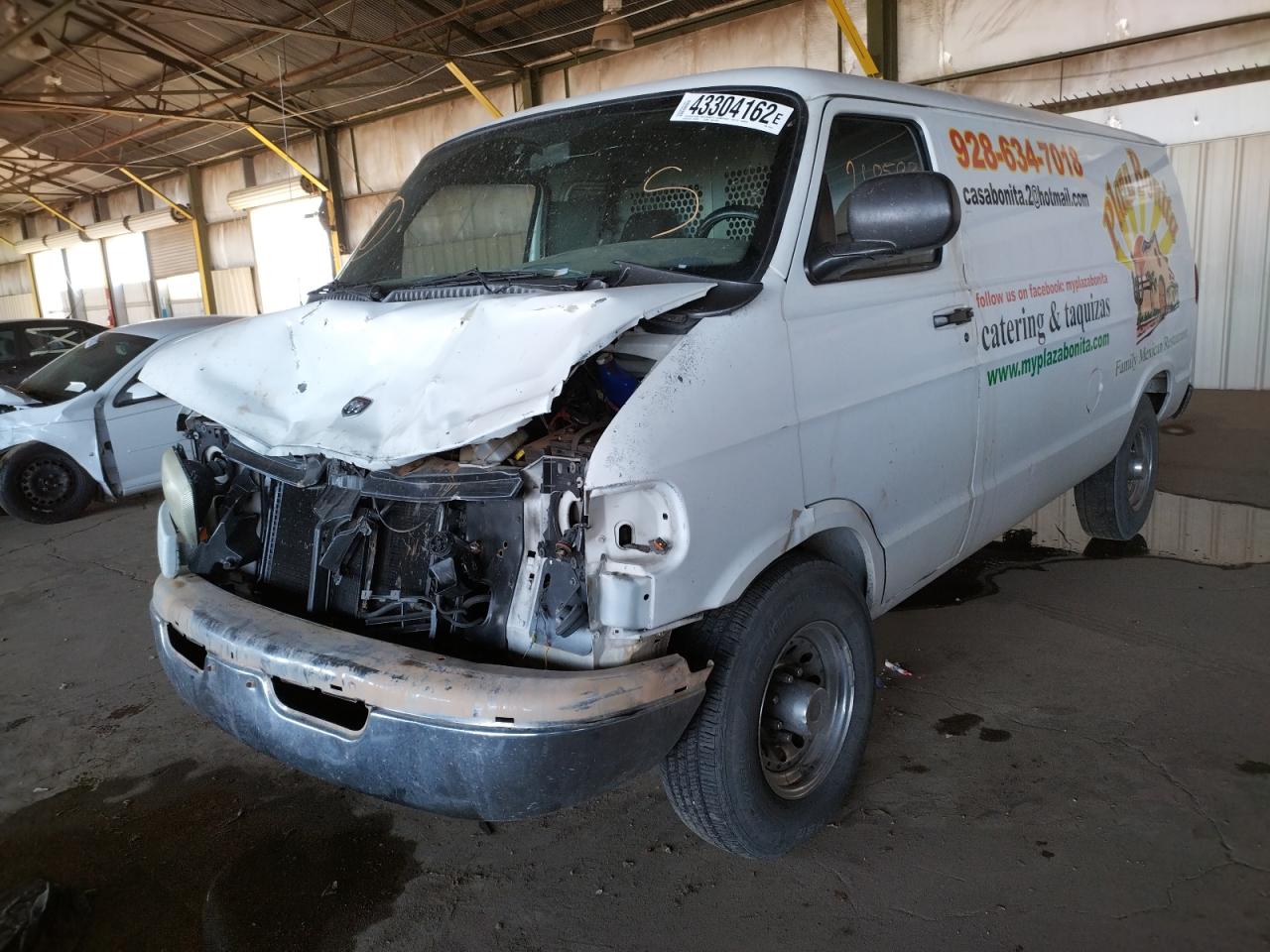 Photo 2 from auction – 1998 DODGE RAM VAN B2 with VIN 2B7JB21Z2WK135611