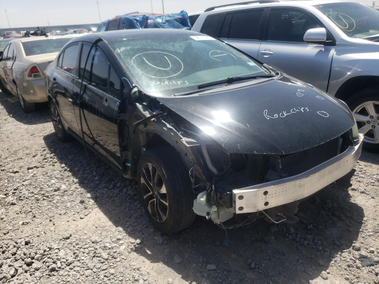 HONDA CIVIC EX 2013 with VIN 2HGFB2F86DH544647 - Photo from auction