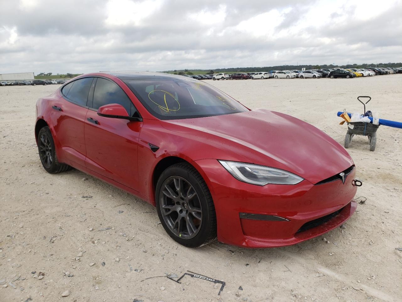 TESLA MODEL S 2021 with VIN 5YJSA1E50MF440419 - Photo from auction