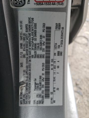Photo 10 from auction – 2014 FORD FIESTA S with VIN 3FADP4AJ0EM171708