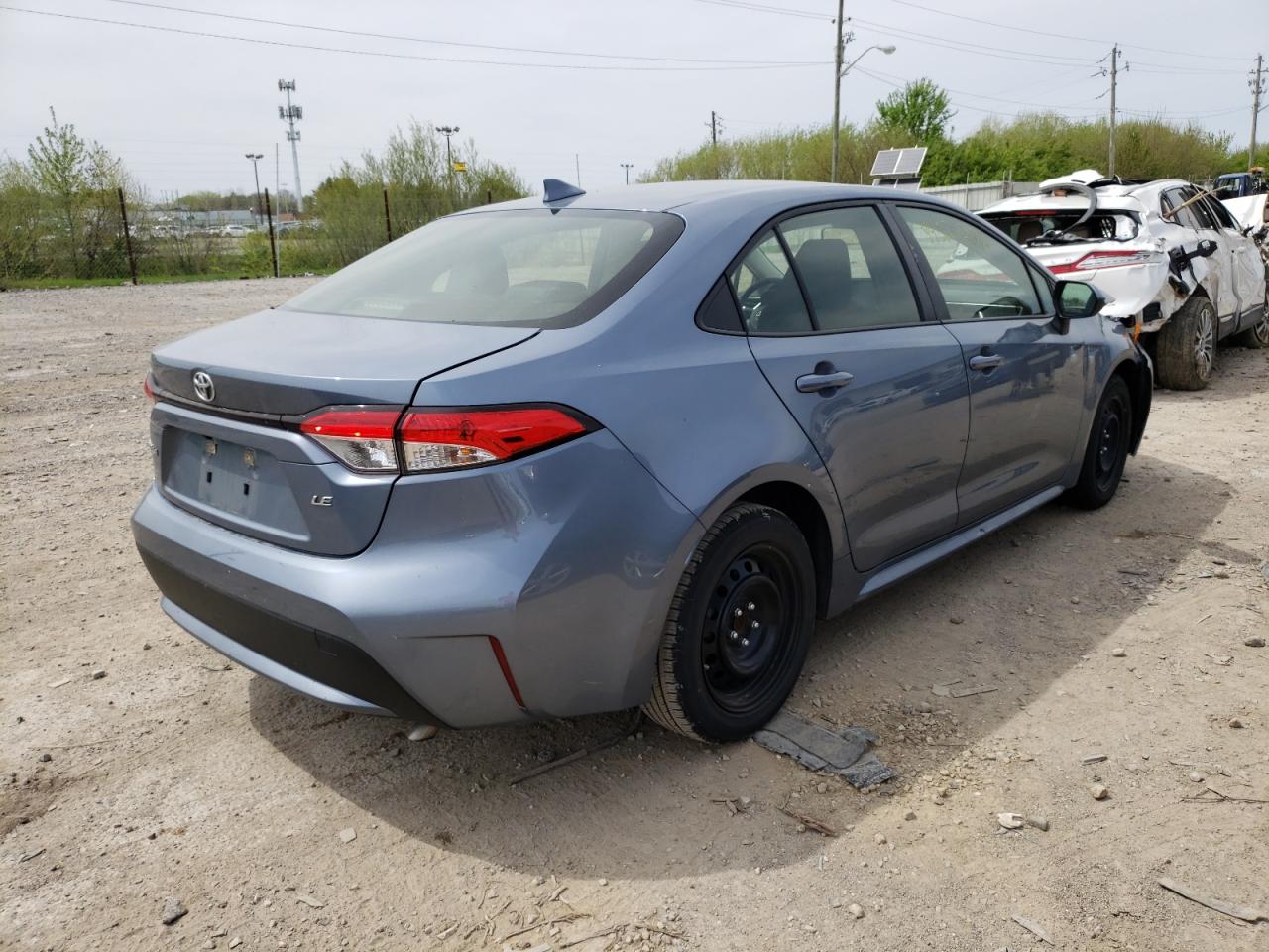 Photo 4 from auction – 2020 TOYOTA COROLLA LE with VIN JTDEPRAE7LJ021300