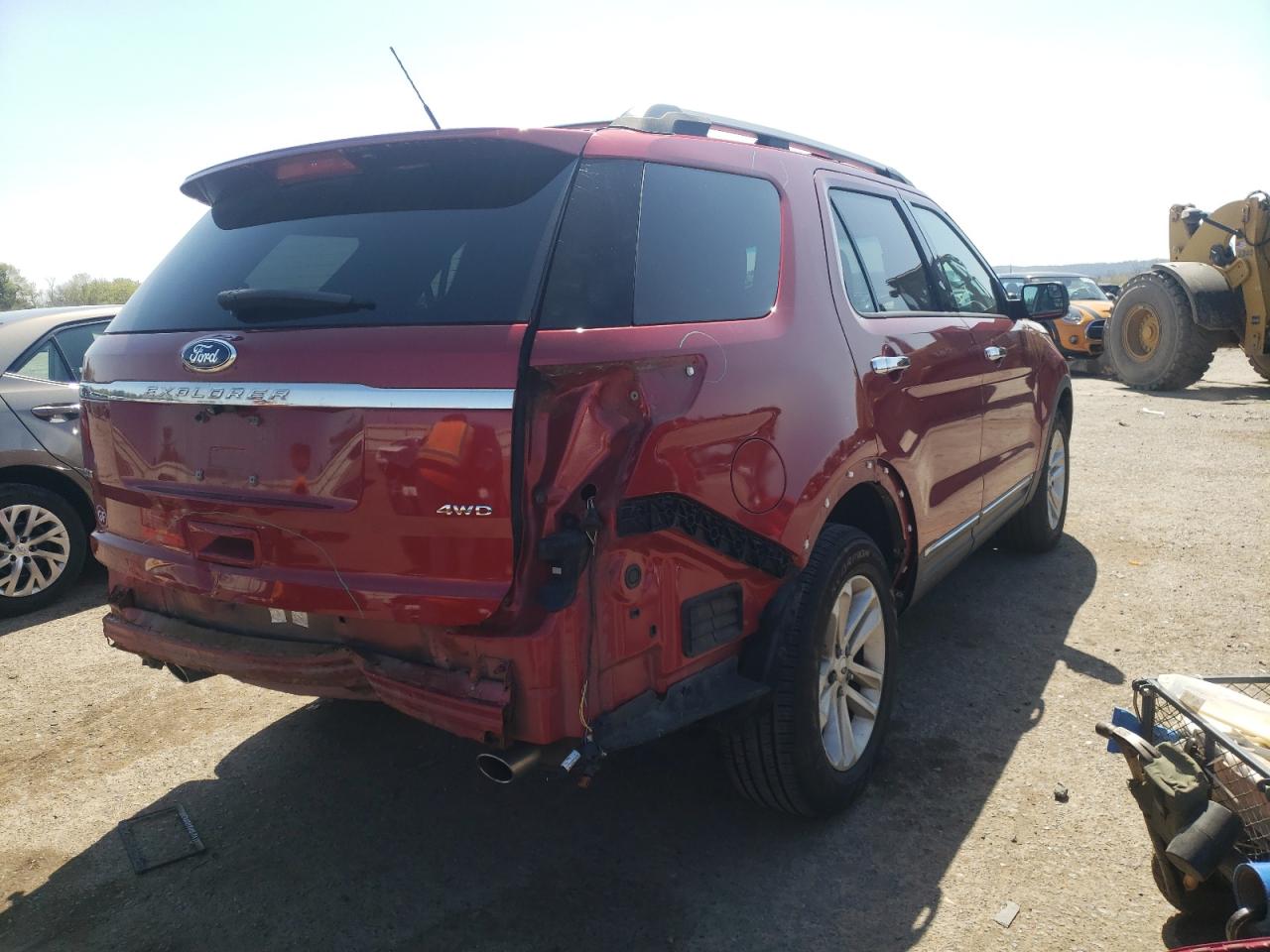 Photo 4 from auction – 2014 FORD EXPLORER X with VIN 1FM5K8D89EGA25911