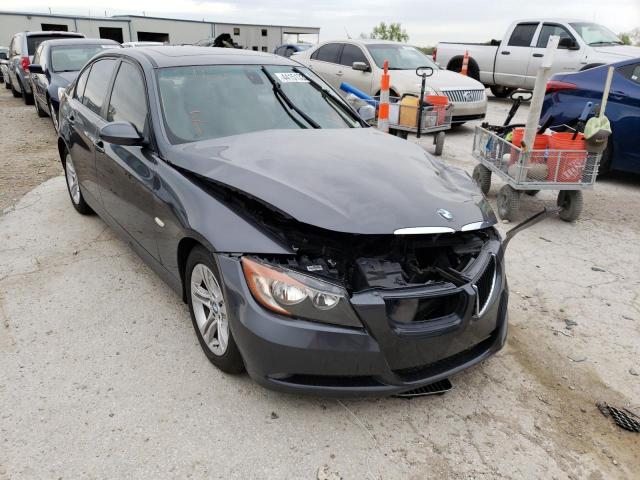 BMW 328 I 2008 with VIN WBAVA37538NL54953 - Photo from auction