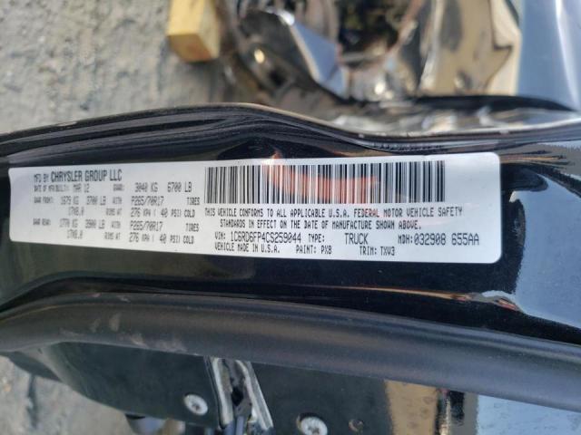 Photo 10 from auction – 2012 DODGE RAM with VIN 1C6RD6FP4CS259044