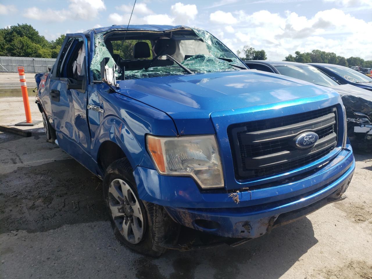 FORD F150 SUPER 2013 with VIN 1FTFX1CFXDKG19145 - Photo from auction