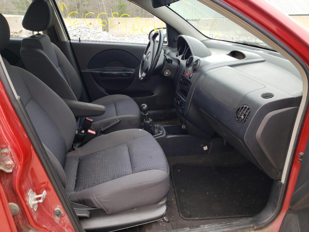 صورة رقم 5 من المزاد - 2008 CHEVROLET AVEO مع VIN KL1TD66638B085360