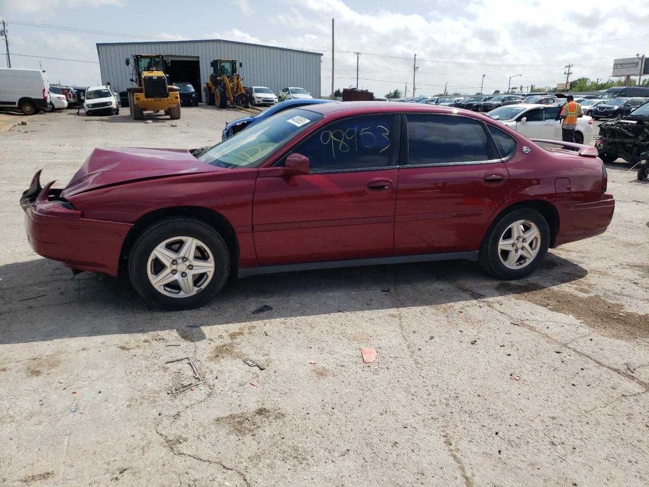 Photo 2 from auction – 2005 CHEVROLET IMPALA with VIN 2G1WF52E759393998