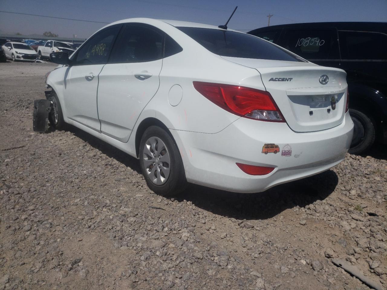 Photo 3 from auction – 2016 HYUNDAI ACCENT SE with VIN KMHCT4AE2GU977337