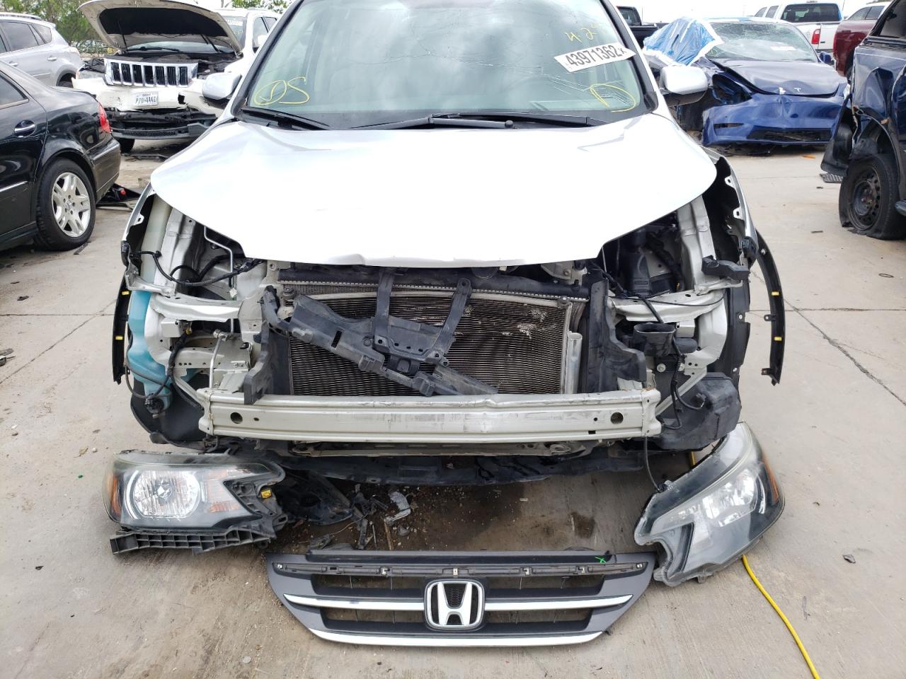 Photo 9 from auction – 2012 HONDA CR-V EXL with VIN 5J6RM3H78CL033226