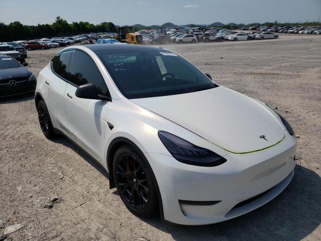 TESLA MODEL Y 2020 with VIN 5YJYGDEF6LF038499 - Photo from auction