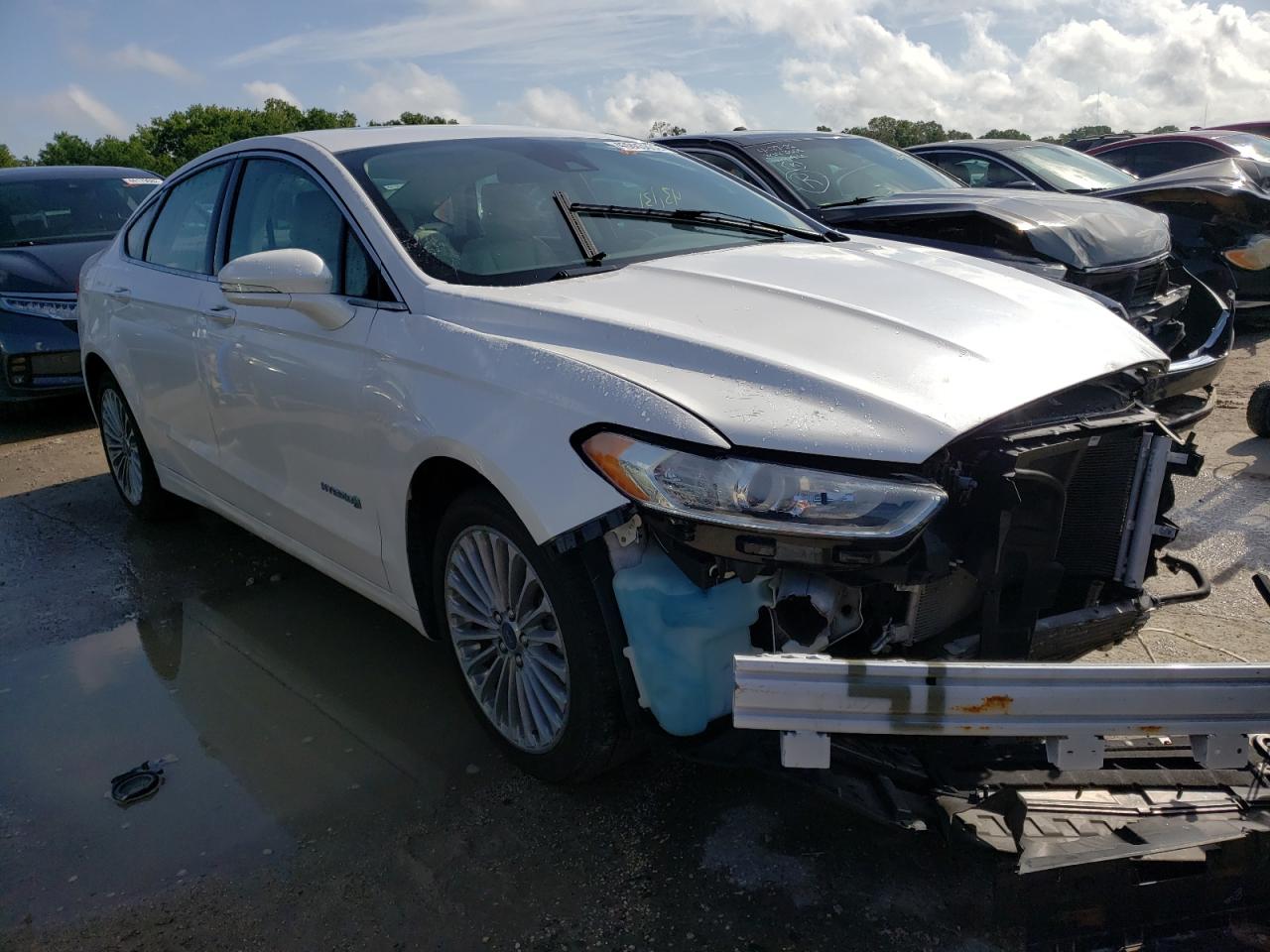 FORD FUSION TIT 2014 with VIN 3FA6P0RU0ER327264 - Photo from auction