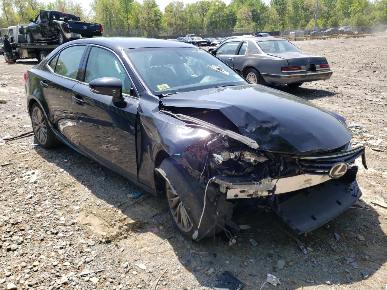LEXUS IS 250 2015 with VIN JTHCF1D25F5020770 - Photo from auction