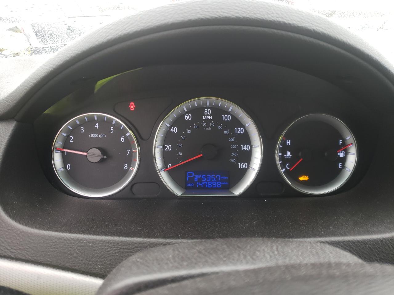 Photo 8 from auction – 2009 HYUNDAI SONATA SE with VIN 5NPEU46F89H433451