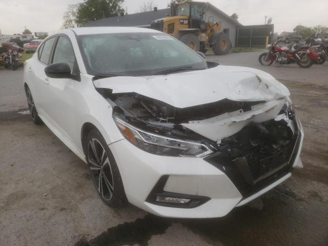 NISSAN SENTRA SR 2021 with VIN 3N1AB8DV8MY329630 - Photo from auction
