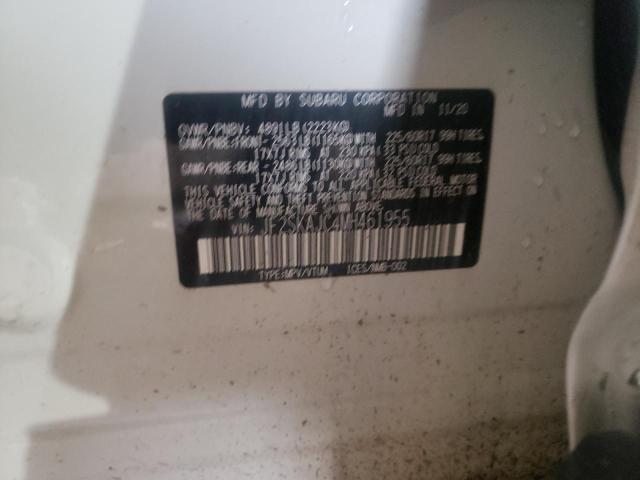 Photo 10 from auction – 2021 SUBARU FORESTER P with VIN JF2SKAJC4MH461955
