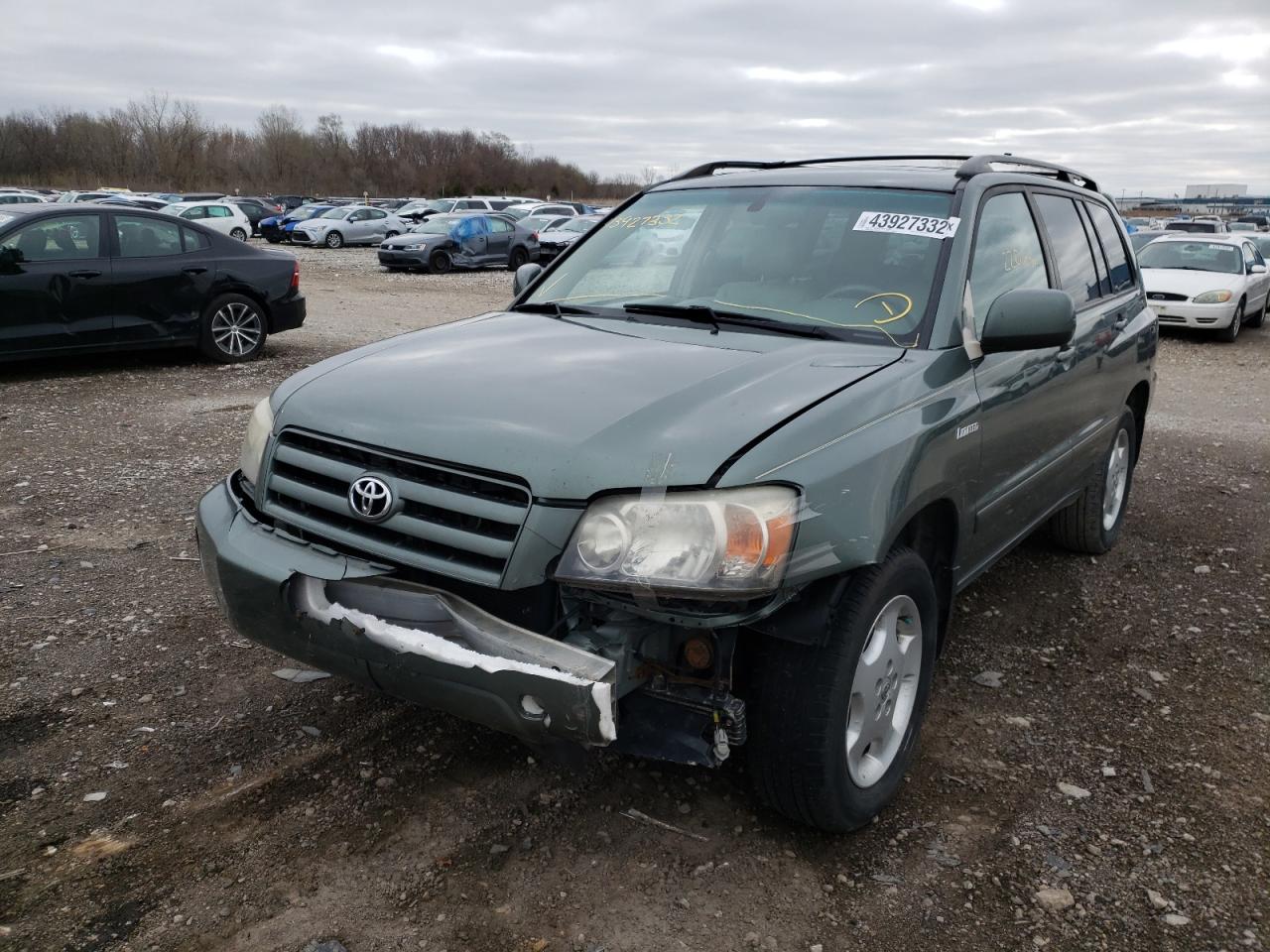 Photo 2 from auction – 2006 TOYOTA HIGHLANDER with VIN JTEEP21A660151434